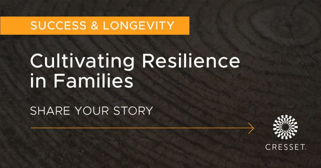 Cultivating Resilince in Families
