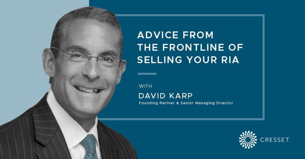 Advice Selling Your RIA