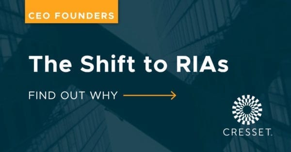The Shift to RIAs