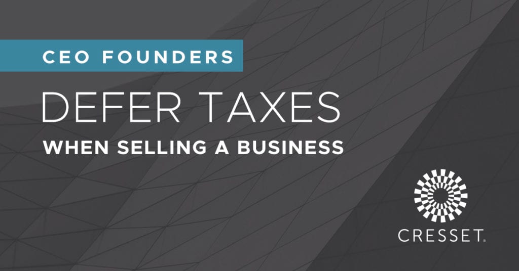 Defer Taxes When Selling a Businesses