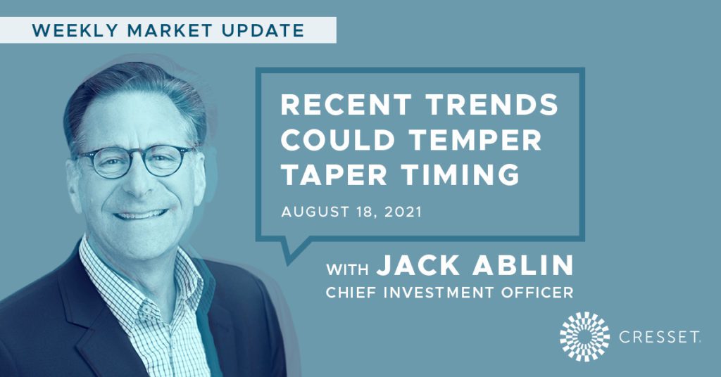 Recent trends could temper taper timing