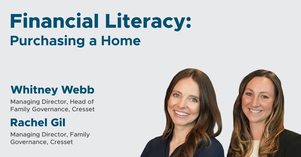 Financial Literacy: Purchasing a Home
