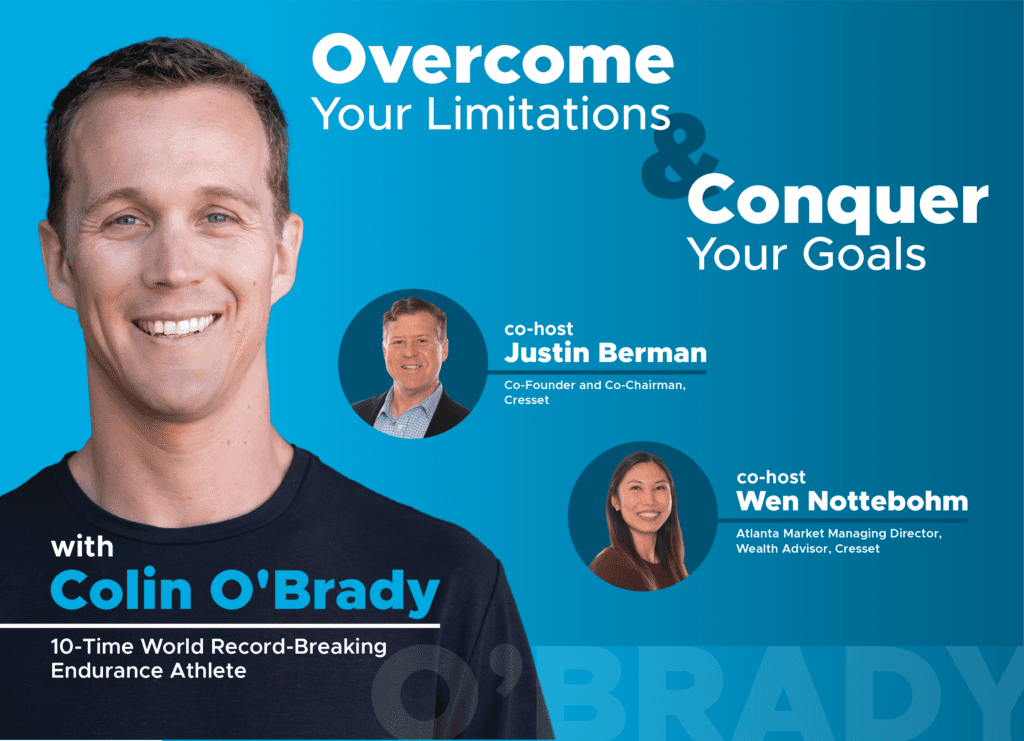 Overcome Your Limitations & Conquer Your Goals with 10-Time World<br> Record-Breaking Endurance Athlete Colin O’Brady