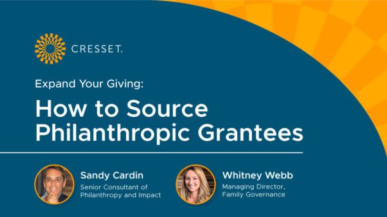 Expand your giving - How to source philanthropic grantees