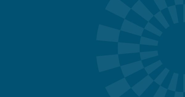Blue background with Cresset Icon