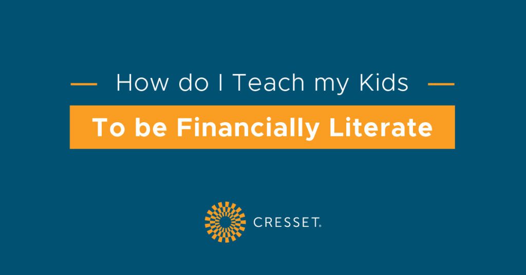Financial literacy with kids cover image