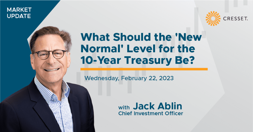 What Should the New Normal Level for the 10 Year Treasury Be?