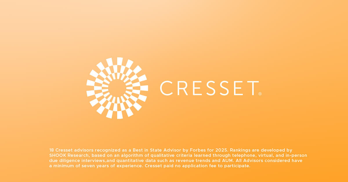 18 Cresset Advisors Named to Forbes 2025 Best-In-State Wealth Advisors List