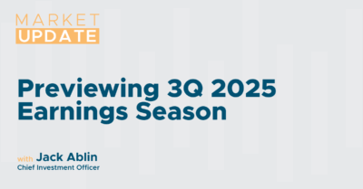 Market Update: Previewing 3Q 2025 Earnings Season