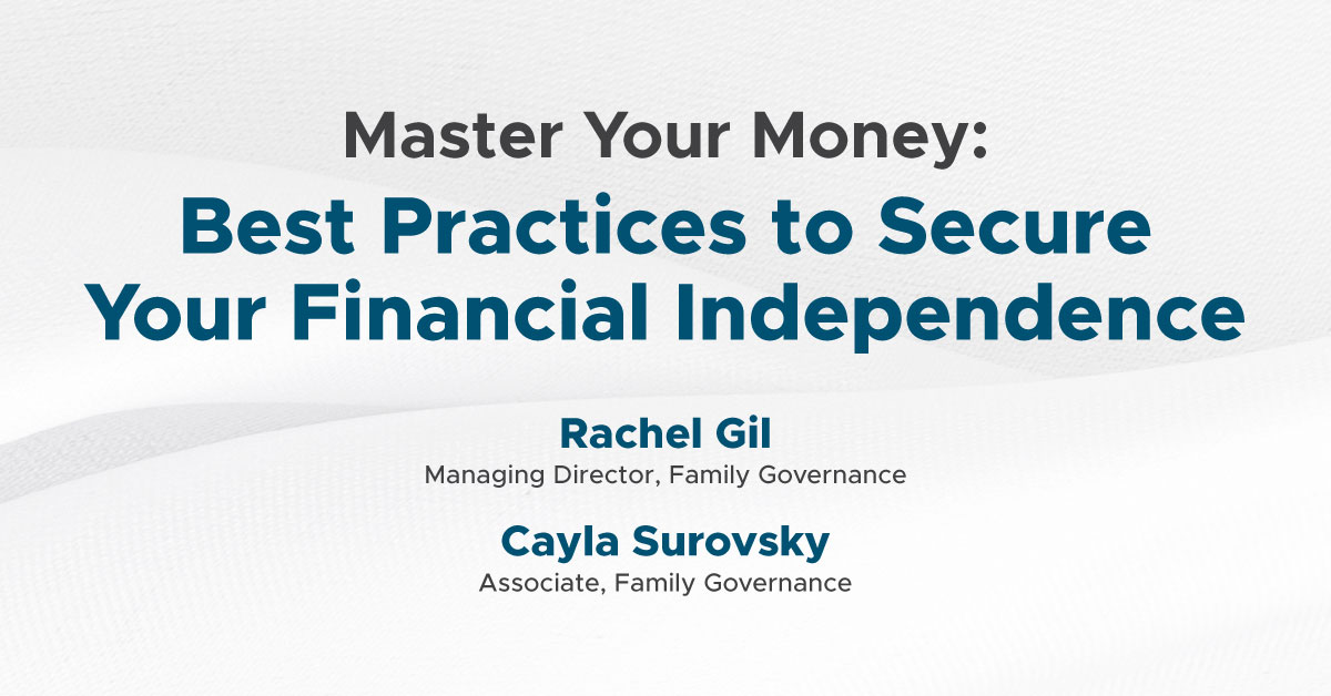 Master Your Money Article Image