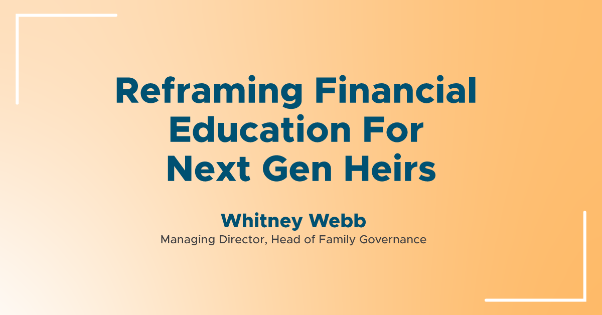 Reframing Financial Education Article Image