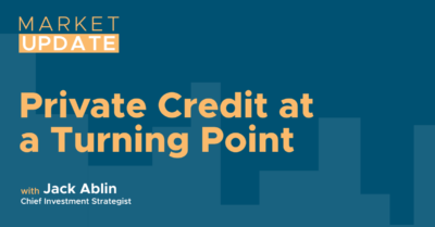 Private Credit at a Turning Point