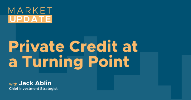 Private Credit at a Turning Point