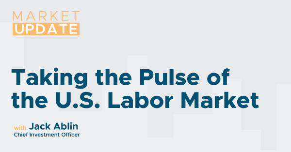 Taking the Pulse of the U.S. Labor Market
