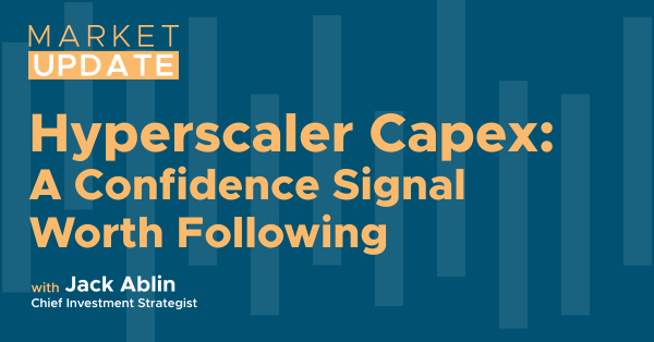 Hyperscaler Capex: A Confidence Signal Worth Following