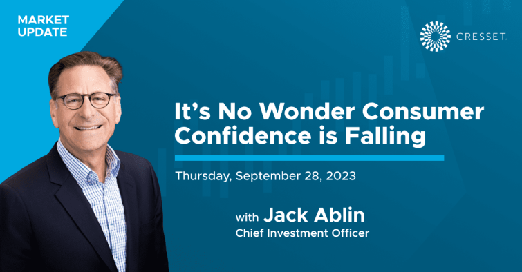 It's No wonder Consumer Confidence is falling Market Update