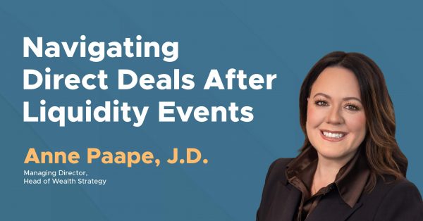 Opportunities that Follow Liquidity Events