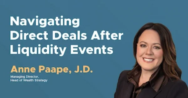Opportunities that Follow Liquidity Events