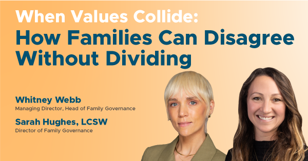 How Families Can Disagree Without Dividing